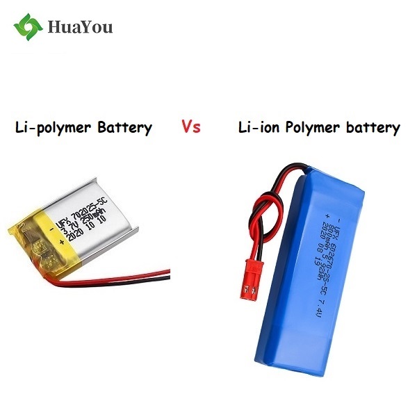 Comparison of lithium polymer battery and lithium-ion polymer battery