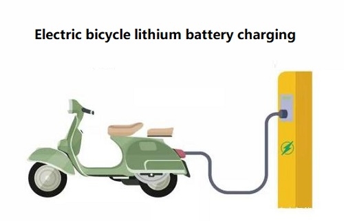 Lithium batteries of electric bicycles charging
