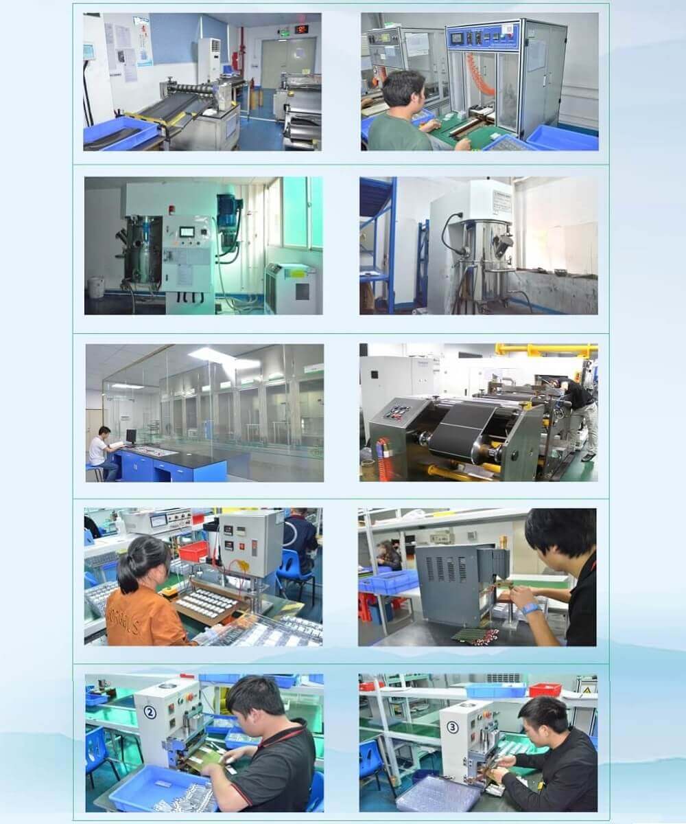 Li-polymer battery Factory