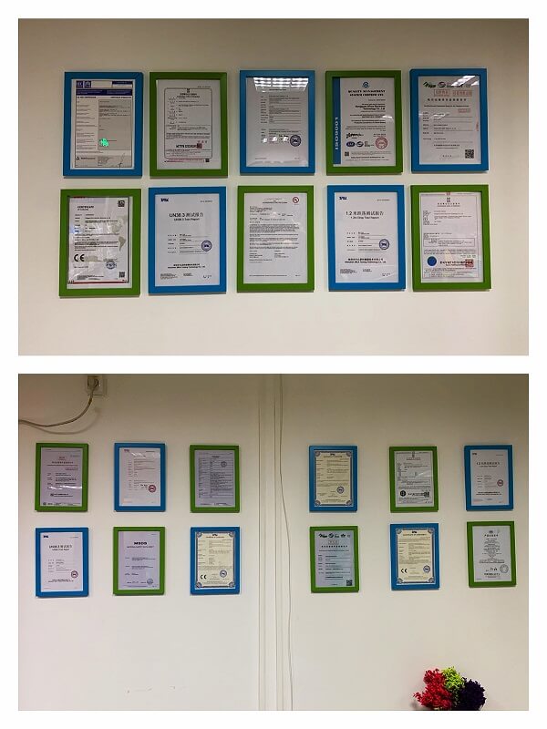 li Battery Certifications