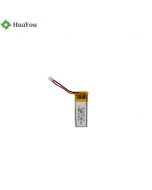 Li-polymer Cell Factory OEM Bluetooth Earphone Battery HY 401130 3.7V 100mAh Li-ion Rechargeable Battery