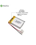 Chinese Lithium Cell Factory Supply Massager Battery HY 112840 3.7V 1300mAh Li-ion Polymer Battery