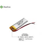 China Best Lithium-ion Cell Manufacturer Supply Smart Wearable Device Battery HY 501340 3.7V 200mAh Lipo Battery
