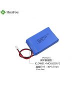 Chinese Li-po Battery Factory Supply Battery Pack for Car Equipment HY 523450-2P 3.7V 2000mAh Lithium-ion Polymer Battery