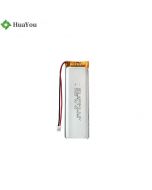 Lithium-ion Cell Factory Wholeasales Microphone Battery HY 602060 3.8V 970mAh Polymer Battery