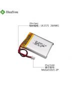 Customized Beauty Equipment LiFePO4 Batteries HY 602837 400mAh 3.2V Lithium Polymer Battery