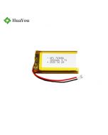 Rechargeable Beauty Equipment Lipo Battery HY 703050 1000mAh 3.7V Li-Polymer Battery