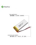 Top Selling Healthcare Device LiFePO4 Battery HY 852560 900mAh 3.2V Lithium iron phosphate battery