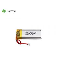Portable Smart Wireless Neck Massager Equipment Lipo Battery HY 102045 950mAh 3.7V Li-Polymer Battery