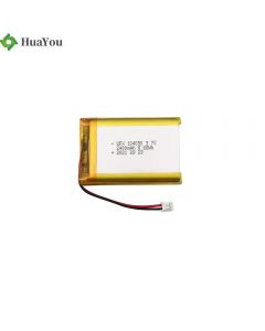 China Lithium Cell factory Supply Lipo Battery for Air Filter HY 104050 3.7V 2400mAh Lithium-ion Polymer Battery