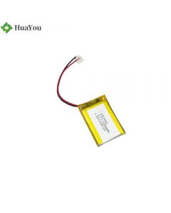 Professional Customized Li-po Battery for Beauty Instrument HY 653448 3.7V 1200mAh Rechargeable Battery