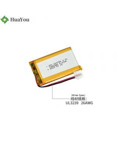Chinese Lithium-ion Cell Manufacturer Wholesale Battery for Beauty Equipment HY 603759 3.7V 1300mAh Li-polymer Battery