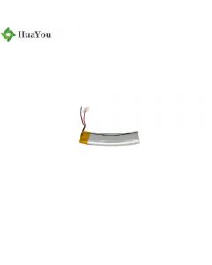 Chinese Li-ion Factory Custom Shaped Bending Battery for Smart Watch HY 282053 3.7V 250mAh Li-polymer Battery