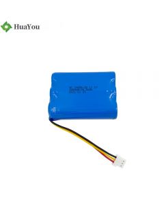 Lithium-ion Cell Supplier Custom Sweeping Bot Cylindrical Battery HY 18650-3S 11.1V 3200mAh Rechargeable Battery Pack
