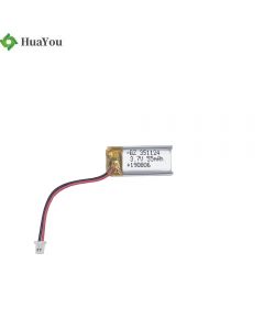 Rechargeable Lithium-ion Battery for Smart Home Device HY 351124 3.7V 55mAh Li-po Battery