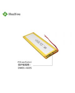 China Factory Direct Supply For Thermal Lunch Box Lipo Battery HY 3538108 2000mAh 3.7V Li-Polymer Battery 