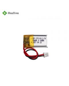 2021 Year Most Popular For Mini Electronic Bracelet Rechargeable Lipo Battery HY 371119 40mAh 3.7V Li-polymer Battery