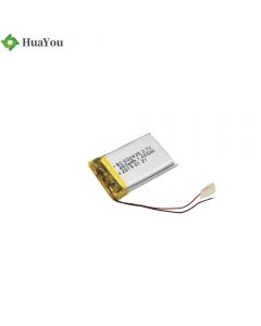 Chinese Li-ion Cell factory Hot Selling Battery for Infrared Thermometer HY 502435 3.7V 450mAh Li-polymer Battery