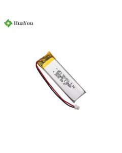 China Manufacturer New Design Recording Pen Lipo Battery HY 551551 500mAh 3.7V Lithium Polymer Battery