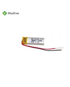 2021 Hot Sale Bluetooth Headset Rechargeable Lipo Battery HY 601230 180mAh 3.7V Lithium Polymer Battery
