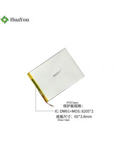 Lithium-ion Rechargeable Cell Factory Customized Portable Monitor Battery HY 32105140 3.7V 7000mAh Li-polymer Battery