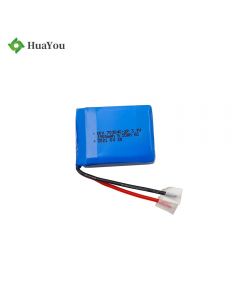 China Lithium Cells Factory New Creative Mini Vacuum Cleaner Lipo Battery HY 703040-2P 1500mAh 3.7V Li-ion Polymer Battery