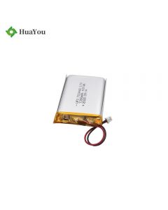 Lithium Cells Manufacturer Supply Security Alarm Device Lipo Battery HY 703448 1300mAh 3.7V Lithium Polymer Battery