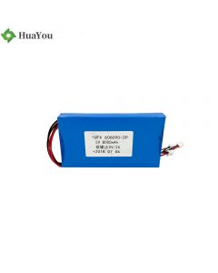 Li-ion Cell Factory OEM Medical Equipment Battery HY 606090-2P 3.7V 8000mAh Lipo Battery Pack