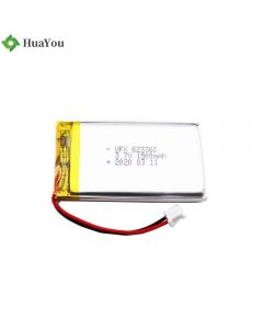 650mAh 3.7V For portable massage instrument battery