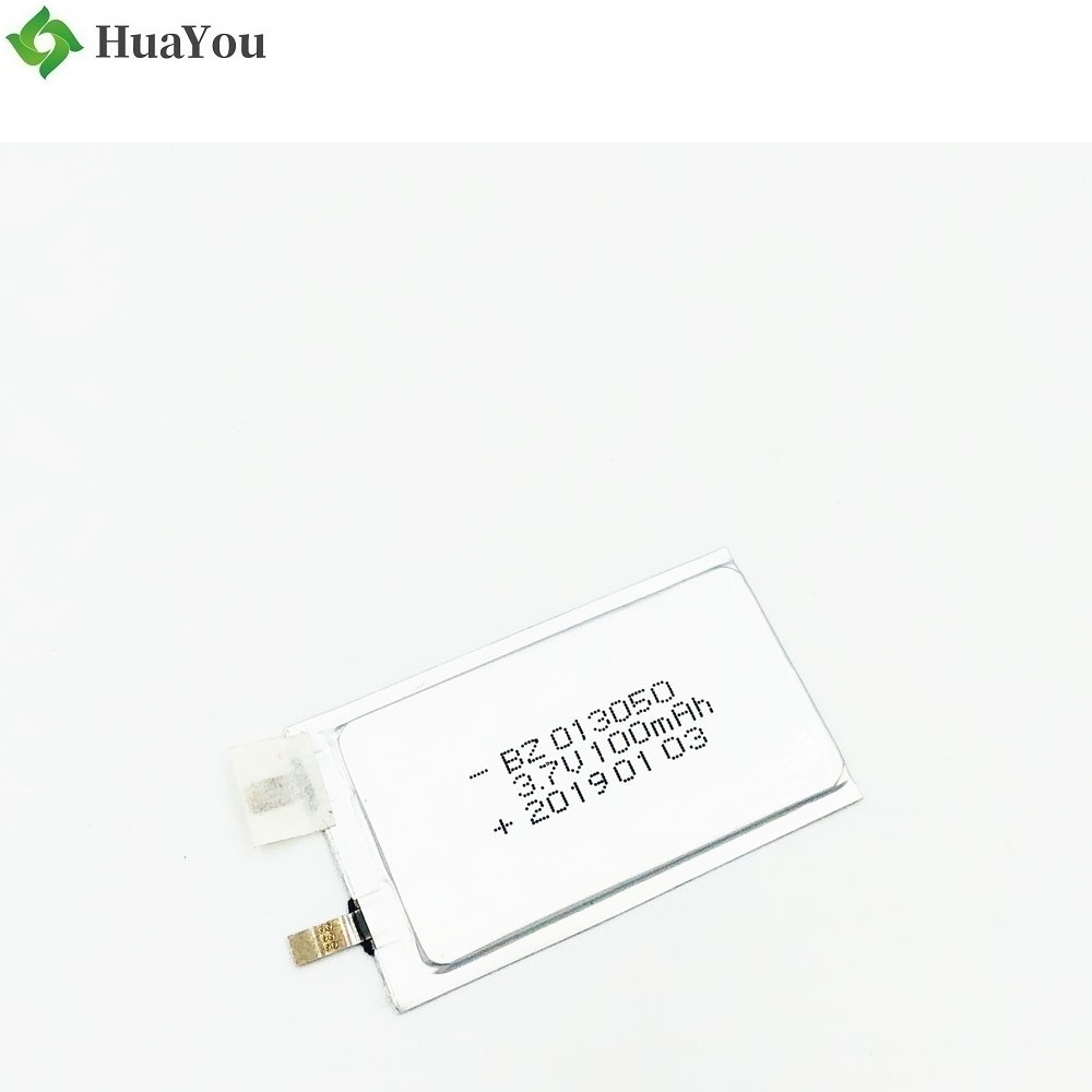 013050 100mAh 3.7 Li-ion Battery