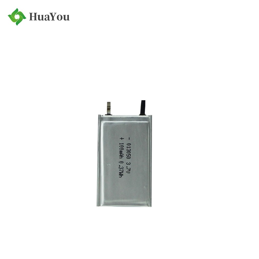 100mah Ultra Thin Polymer Li-Ion Battery