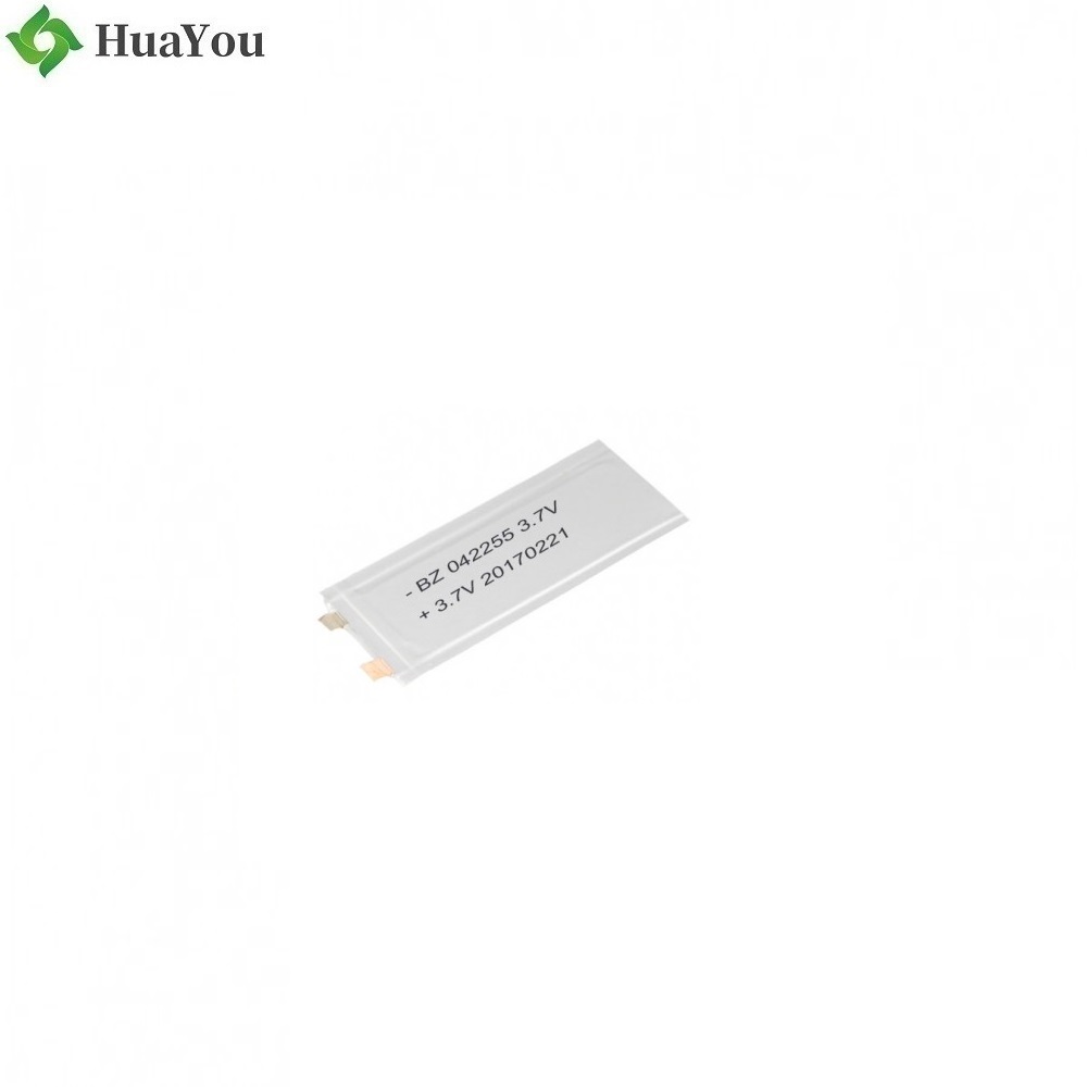 Super-thin Battery - HY 042255 - 20mAh - 3.7V - Lithium Ion Battery - Rechargeable