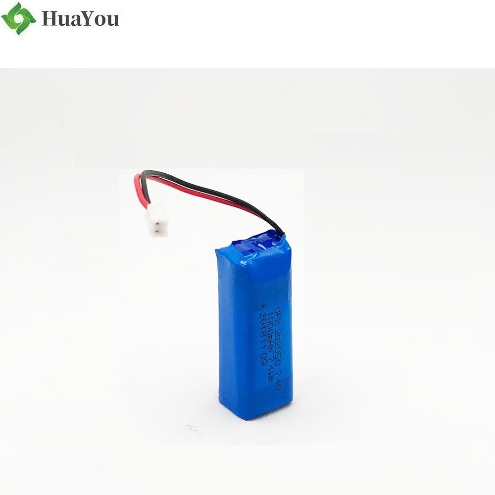 102050-2S 1000mAh 7.4V LiPo Battery 