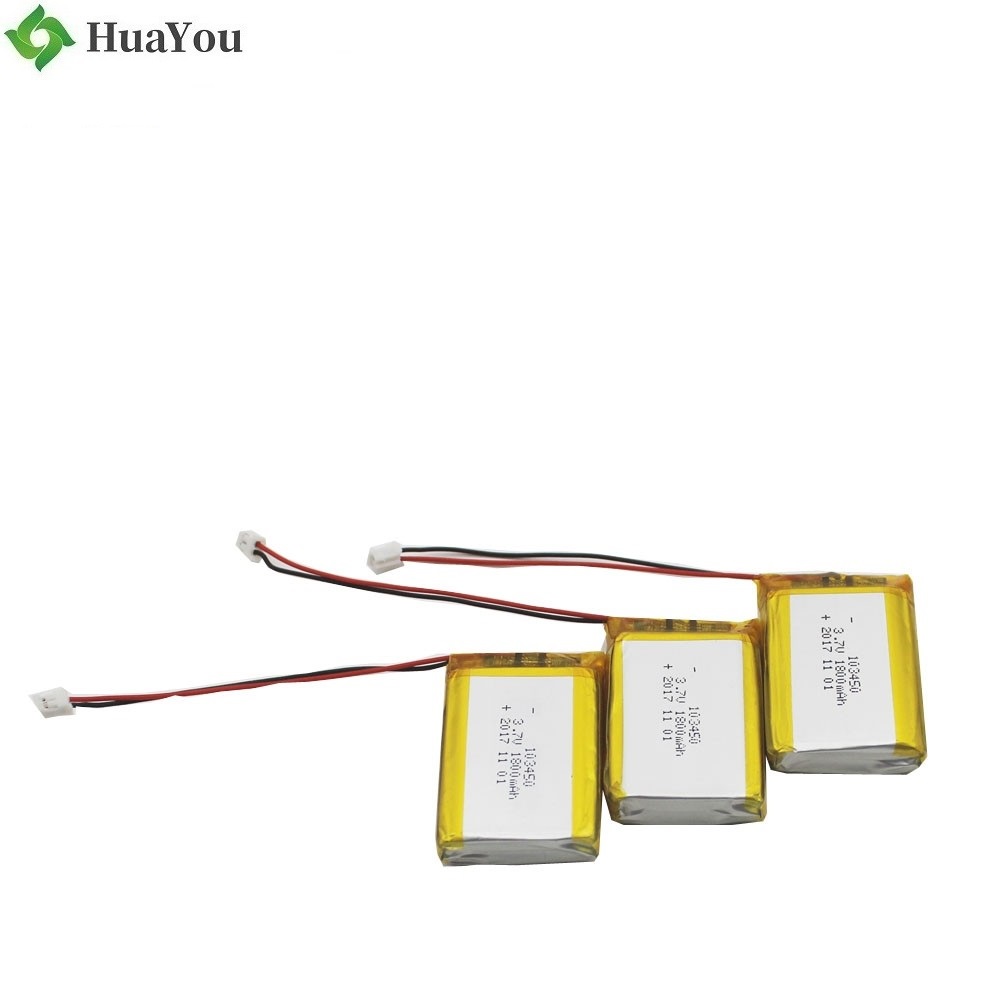 103450 1800mAh 3.7V Lipo Battery with UL Certificate