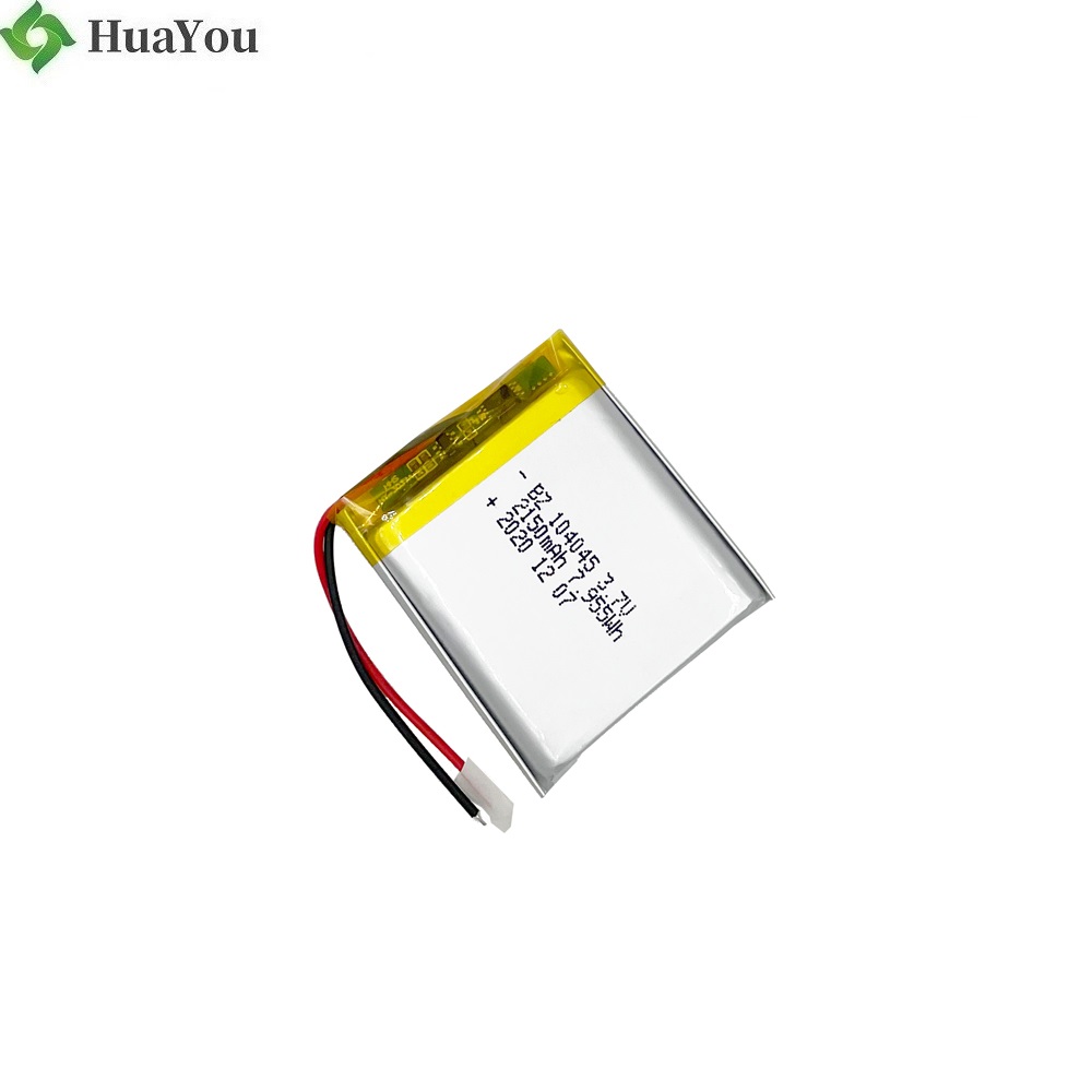 104045 3.7V 2150mAh Lithium Polymer Battery