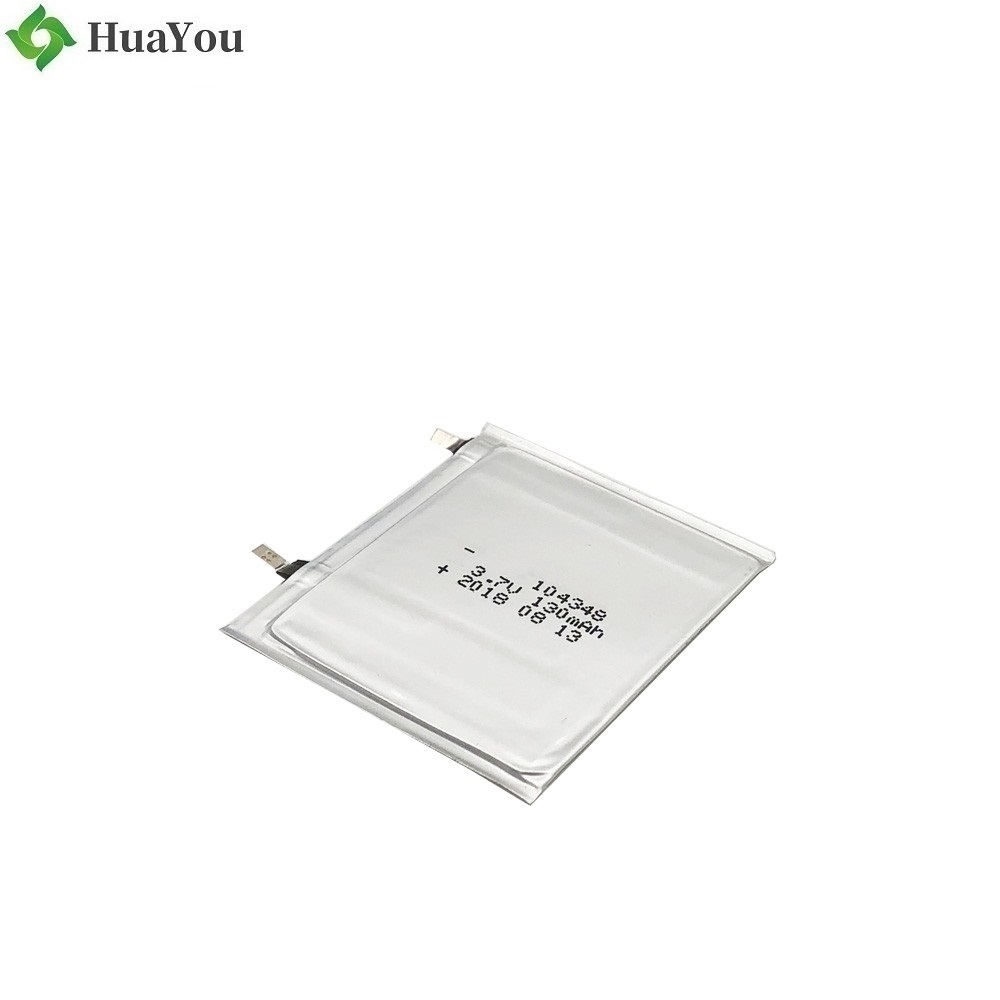 130mAh 3.7V Super Thin Battery