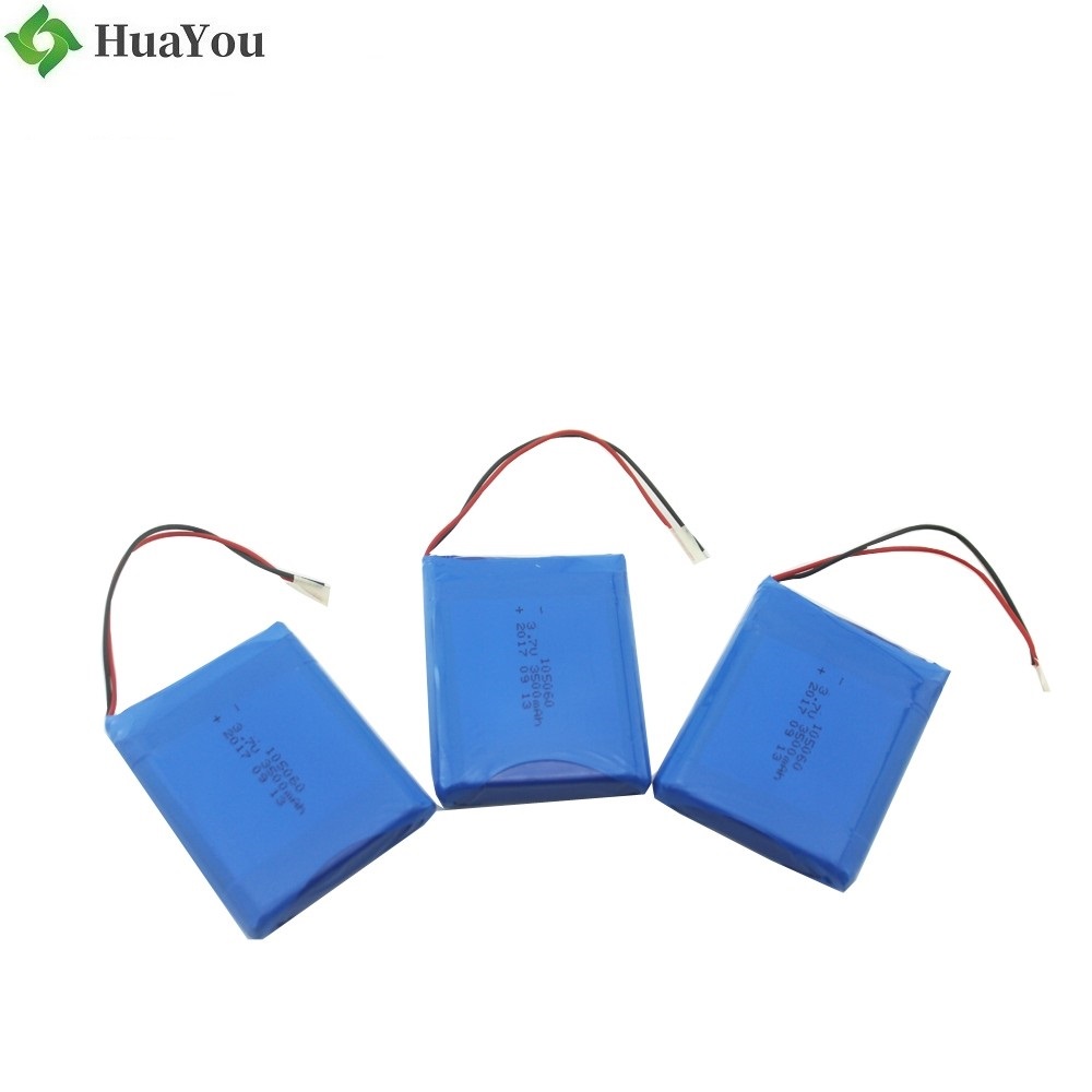 105060 3500mAh 3.7V Rechargeable Li-Polymer Battery