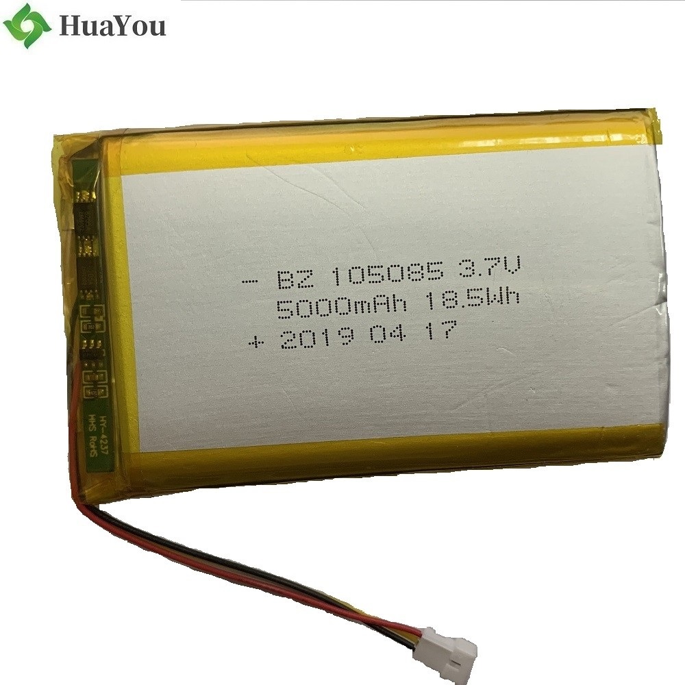 105085 5000mAh Lipo Battery with IEC 62133