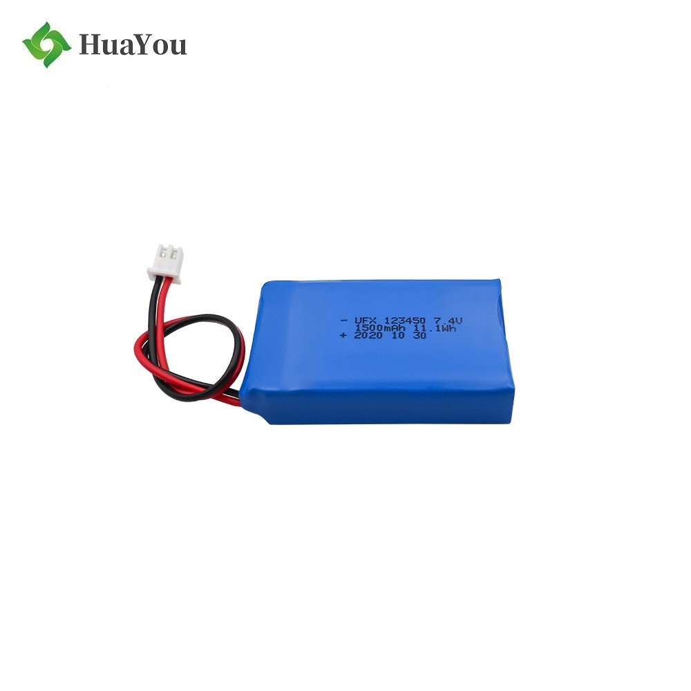 1500mAh Warm Clothes Jacket Lithium Polymer Battery