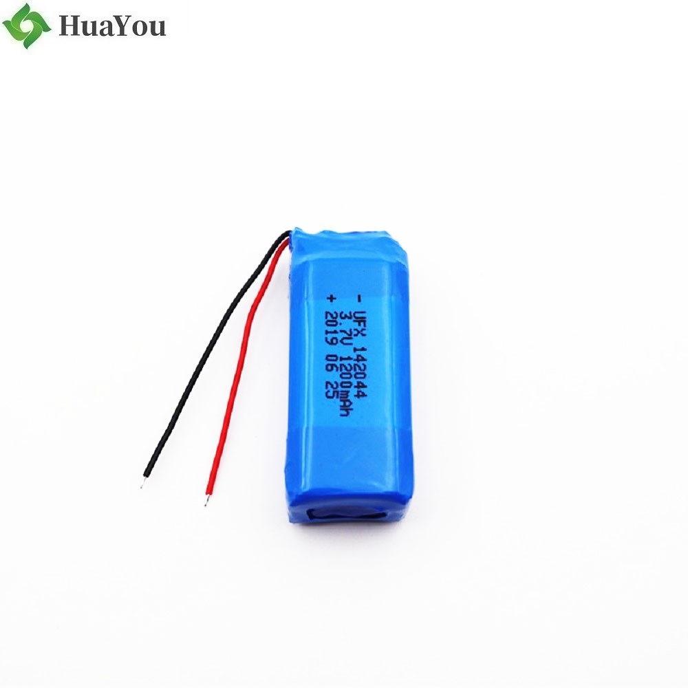 142044 1200mAh 3.7V Li Polymer Battery