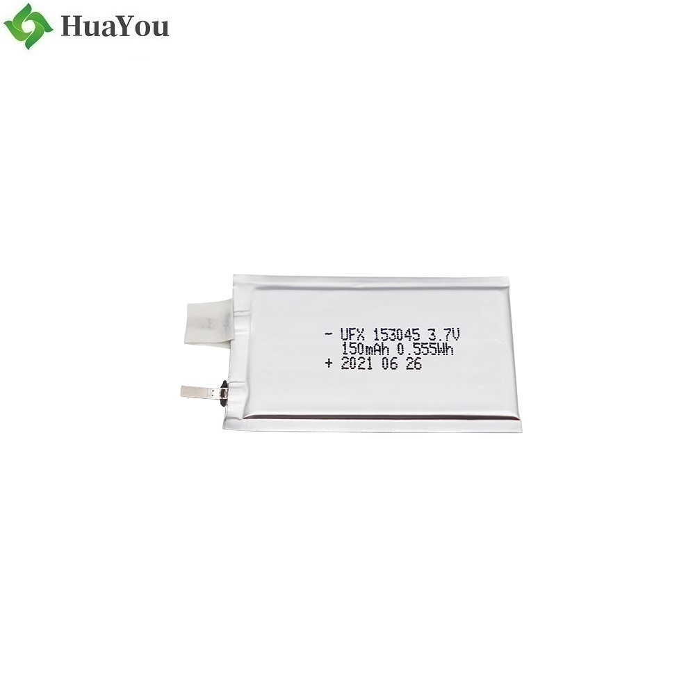 150mAh Wearable Medical Equipment  Lipo Battery