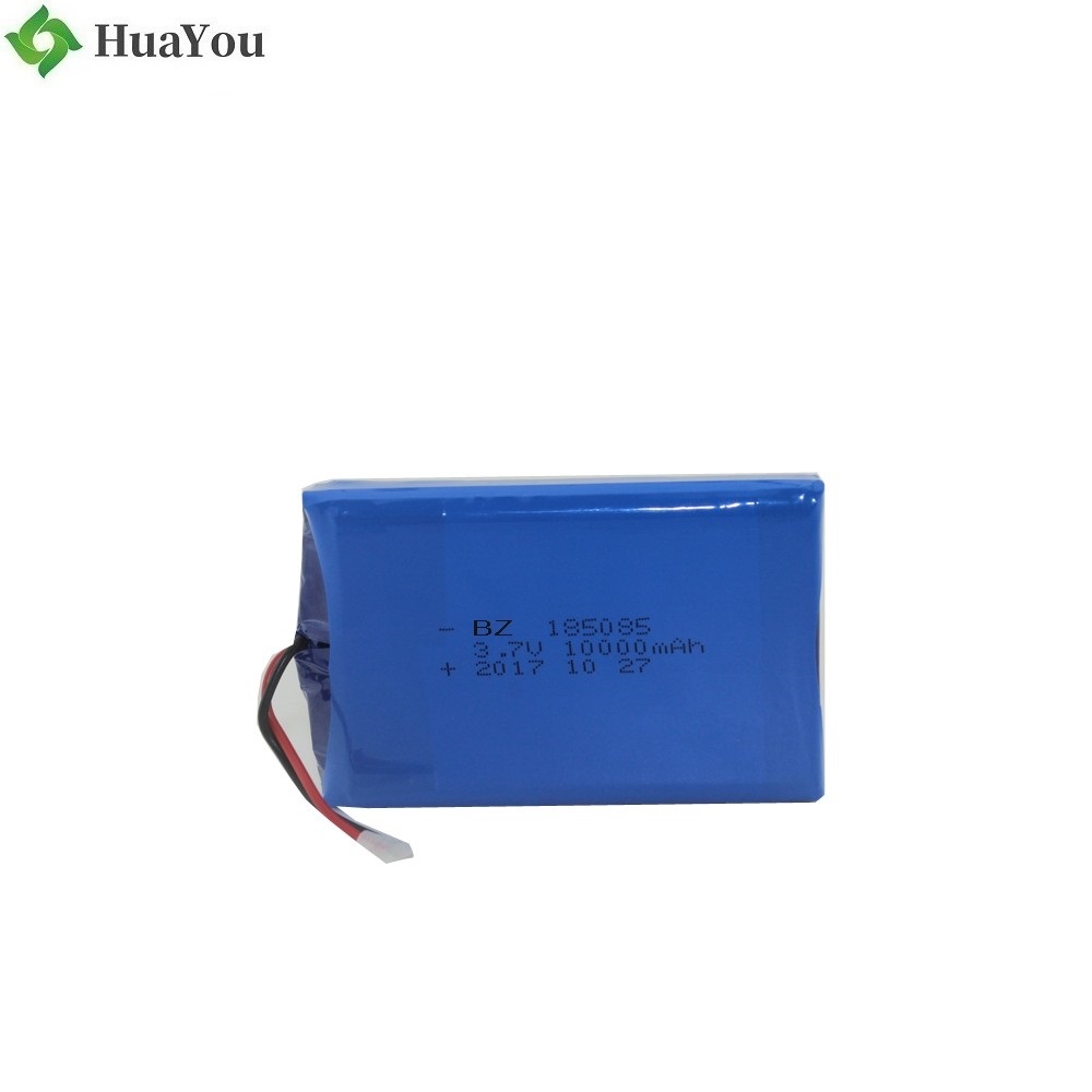 185085 10000mAh 3.7V Rechargeable Li-Polymer Battery