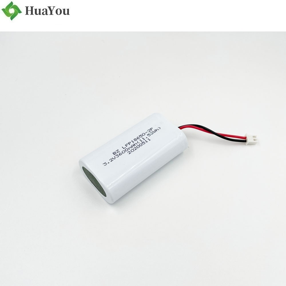 3600mAh Cylindrical LiFePO4 Battery