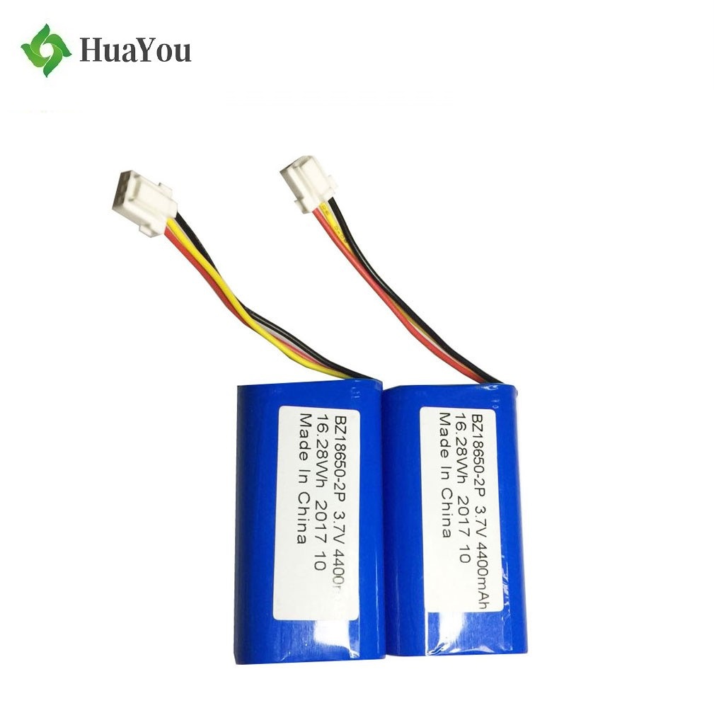 18650-2P Batteries 4400mah 3.7 Cylindrical Li-ion Battery