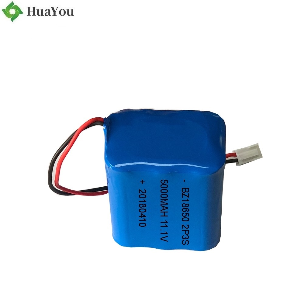 18650-2P3S 5000mAh 11.1V Li-ion Battery