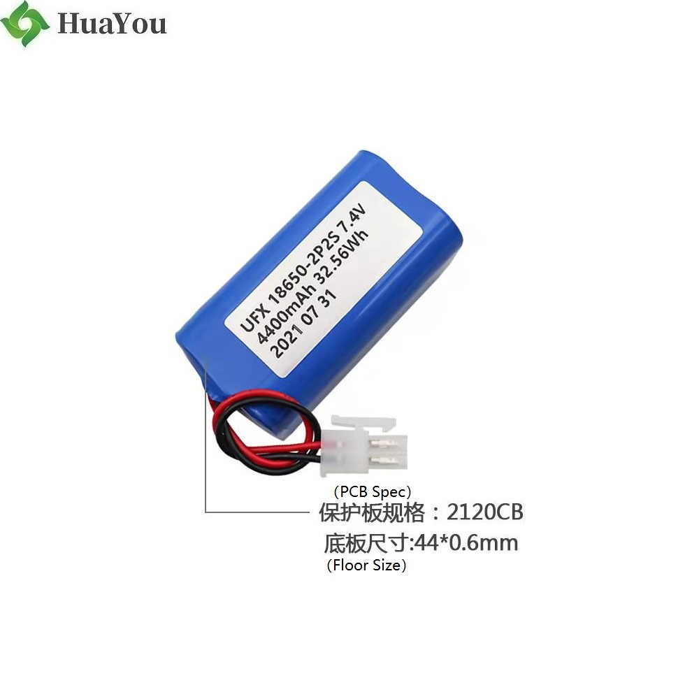 18650-2S2P 4400mAh 7.4V Li-Ion Battery