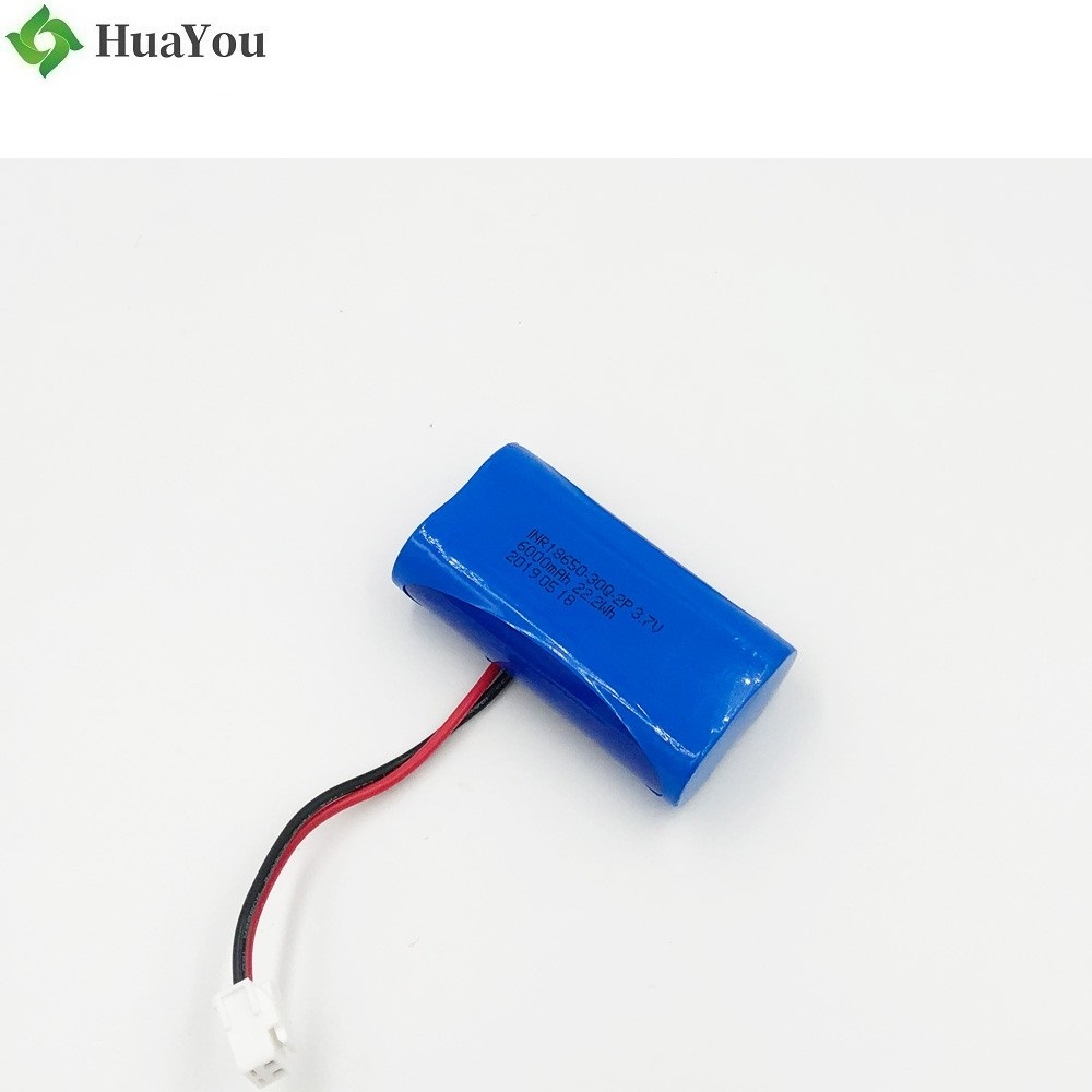 18650-30Q-2P 6000mAh 3.7V Li-Polymer Battery