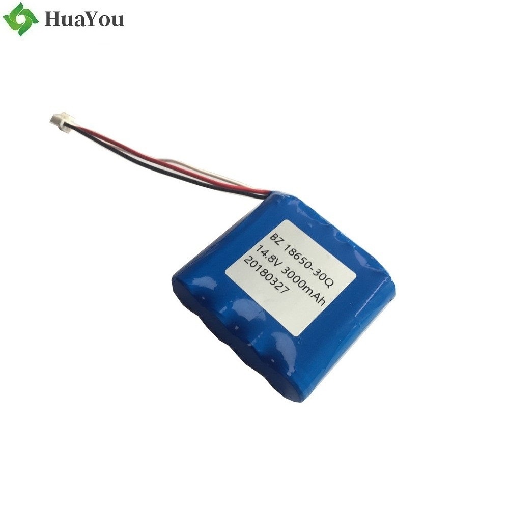 18650-30Q-4S 3000mah 15A Discharge 14.8V Li-ion Battery