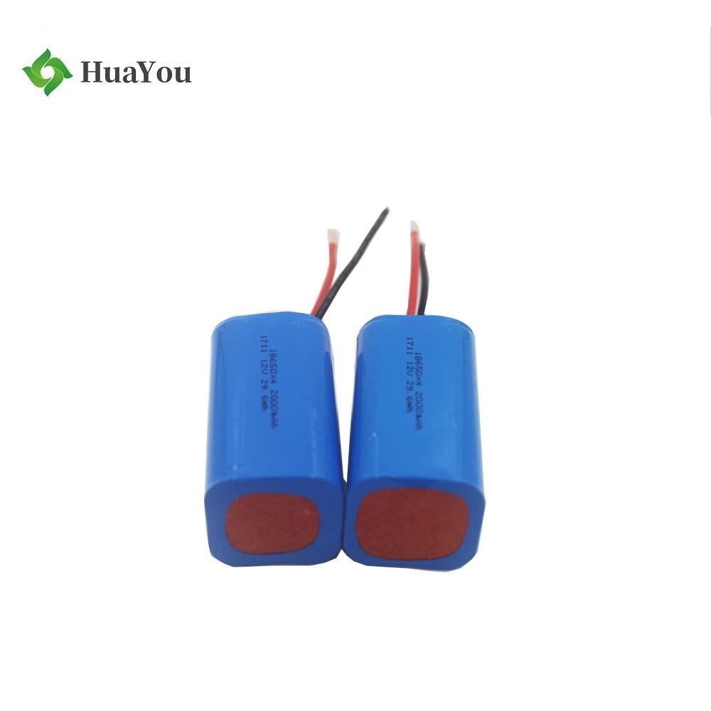 OEM Cylindrical Battery BZ 18650 4S 2000mAh 14.8V Rechargeable Li-ion Battery