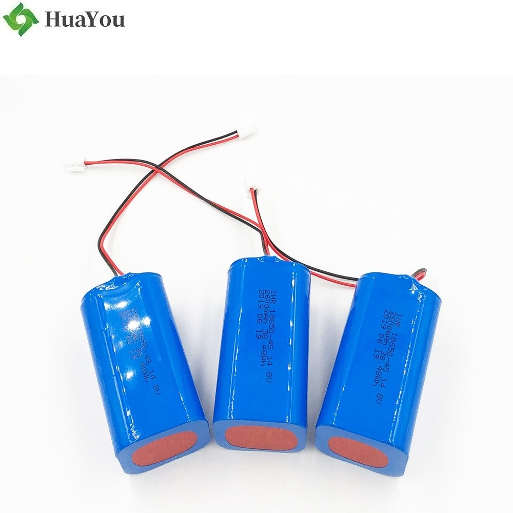 2600mAh Lithium-ion Battery Pack With Wire And Plug